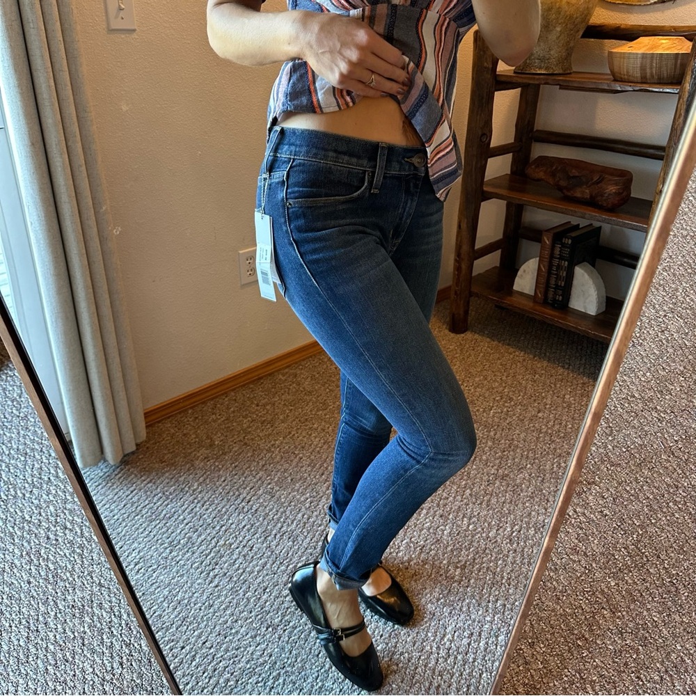 NWT Hudson Midrise Ankle Natalie Supper Skinny